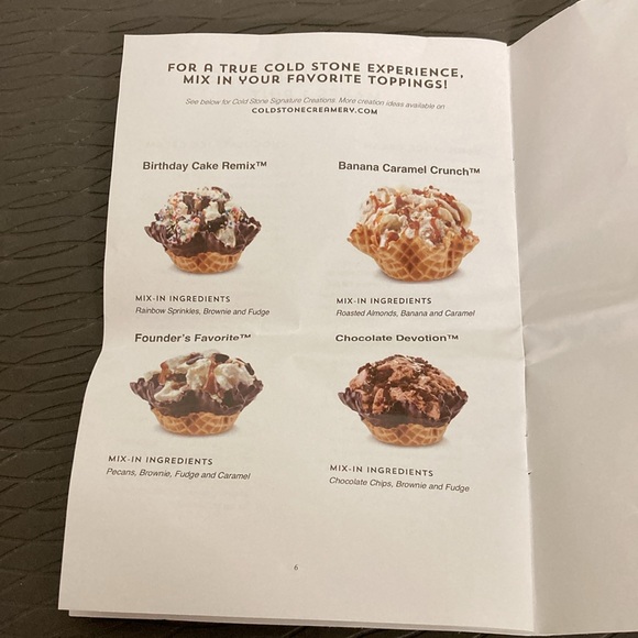 Cold Stone Creamery Ice Cream Maker Automatic 1 Pint Makes in 15 Minutes New - Picture 15 of 16